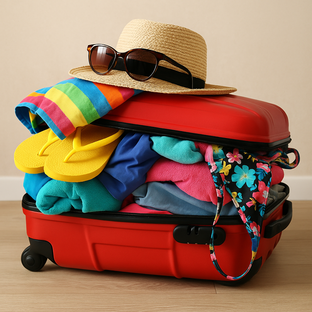 BAGAJUL DE VACANȚĂ: 5 „MUST-HAVE-URI” CARE TE VOR SALVA …SAU ÎNCURCA GLORIOS
